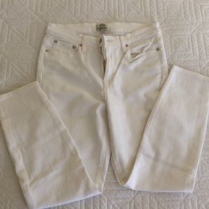 EUC J Crew Lookout High Rise Skinny Crop Sz 30